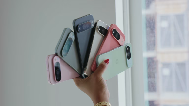 Video about the Google Pixel 9 family.